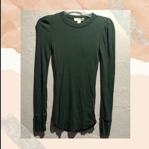 Treasure & Bond womens long sleeve blouse size XXS